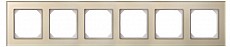 Рамка на 6 постов LIREGUS EPSILON 28-266 500_191_2311635