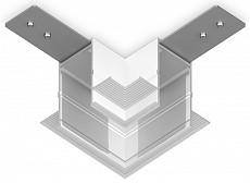 Соединитель угловой L-образный для треков встраиваемых Ambrella Light GL GL1039 500_191_2302233