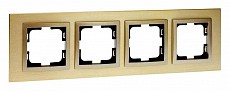 Рамка на 4 поста Mono Electric Style Aluminium 107-830000-163 500_191_2301847