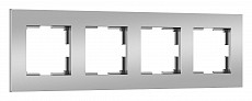 Рамка на 4 поста Werkel Slab (серебро софт) W0042965 500_191_2297068