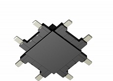 Соединитель X-образный для треков накладных SWG PRO SLIM CN-SLIM-BL-X 500_191_2305591