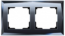 Рамка на 2 поста Werkel Diamant (черный) W0021208 500_191_2296738
