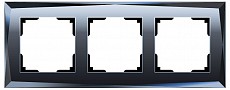 Рамка на 3 поста Werkel Diamant (черный) W0031208 500_191_2296741