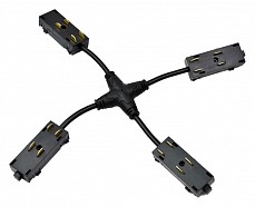 Соединитель X-образный для треков накладных Aployt Magnetic track 220 APL.0280.00.05 500_191_2300529