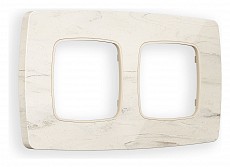 Рамка на 2 поста Ambrella Volt OMEGA OF940602 500_191_2307692