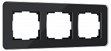 Рамка на 3 поста Werkel Elite (черный, стекло) W0032448 500_191_2297044