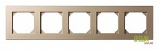 Рамка на 5 постов LIREGUS EPSILON 28-3225 500_191_2311618