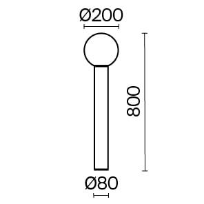 Ландшафтный светильник Outdoor O598FL-01B 400_400_850613