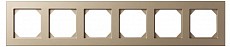 Рамка на 6 постов LIREGUS EPSILON 28-3231 500_191_2311636