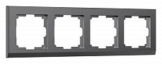 Рамка на 4 поста Werkel Stark (графит матовый) W0041864 500_191_2297029
