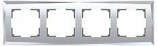 Рамка на 4 поста Werkel Diamant (зеркальный) W0041220 500_191_2296624
