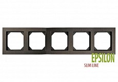 Рамка на 5 постов LIREGUS EPSILON 28-1205 500_191_2311538