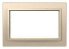Рамка для двойной розетки Elbi Eleсtriс Zena 608-012500-907 500_191_2308586
