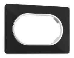 Рамка для двойной розетки Arte Milano am-502.13 502.13-double.black 500_191_2303080