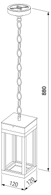 Подвесной светильник Elektrostandard Frame 1528 TECHNO LED 400_400_3073606