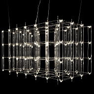 Подвесная люстра O-LUCE Cosmic Glass ячейка 20*20 см 11787611-2 500_191_2429699