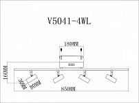 Спот Moderli Right V5041-4WL 250_100_1965696