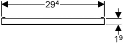 154.338.00.1 декоративная накладка, под плитку 250_100_1436542