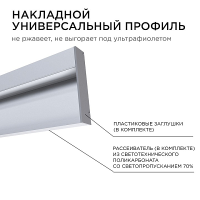 Короб накладной Apeyron Electrics  08-43 400_400_2177852