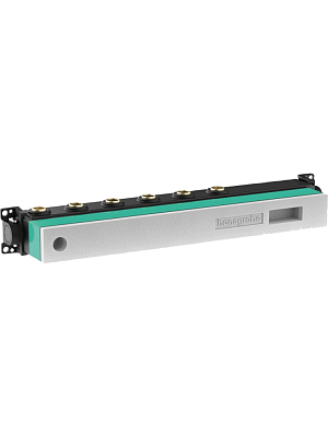 15357000S Set HG RainSelect термостатический смеситель для душа (15357000+15312180) 400_400_1436499