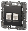 Розетка Ethernet RJ-45 без рамки Эра Эра Elegance 14-3108-05 100_100_2400693