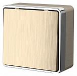 Выключатель одноклавишный Werkel Gallant (шампань рифленый) W5010010 250_100_Array