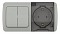 Блок с розеткой и выключателем Elbi Eleсtriс Eva 554-011500-922