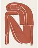 Интерьерный постер Figure Brown 100_100_2846178