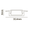 Профиль Led Strip ALM003S-2M 100_100_810294