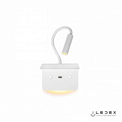 Бра с полкой iLedex Support 7031C WH 400_400_1990947