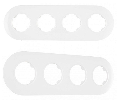 Рамка на 4 поста Arte Milano am-502.08 502.08-4.white 400_400_2302976