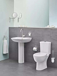 39429000 Bau Ceramic Унитаз напольный безободковый (бачок заказывается отдельно), вертикальный выпуск 250_100_1440726