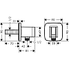 26887000 HG Fixfit Q шланговое подсоединение 100_100_1438881