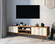 Комод "Berber" с нишей низкий под TV принт 45 арт BB49/Print_45 250_100_1937991