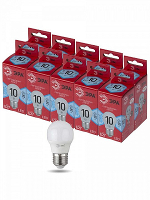 Лампа светодиодная Эра  E27 10Вт 4000K LED P45-10W-840-E27 R 400_400_2842340
