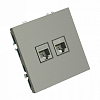 Розетка двойная Ethernet RJ-45 без рамки Stekker Эмили 49952 100_100_2160273