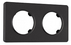 Рамка на 2 поста Arte Milano am-502.15 502.15-2.black 250_100_Array
