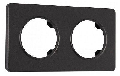 Рамка на 2 поста Arte Milano am-502.15 502.15-2.black 400_400_2303096
