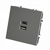 Розетка 2хUSB type A и C без рамки Stekker Эмили 49957 100_100_2160178