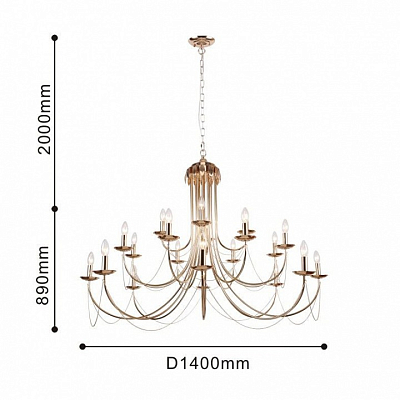 Подвесная люстра F-promo Plini 2591-20P 400_400_1921800
