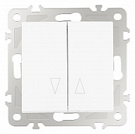 Выключатель для жалюзи без рамки Arte Milano 206 206.38-2.white 500_191_2302674