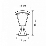 Наземный низкий светильник Lightstar Lampione 375970 250_100_1711621