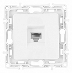 Розетка телефонная RJ-11 без рамки Arte Milano am-217 217.51-1.white 250_100_2167991