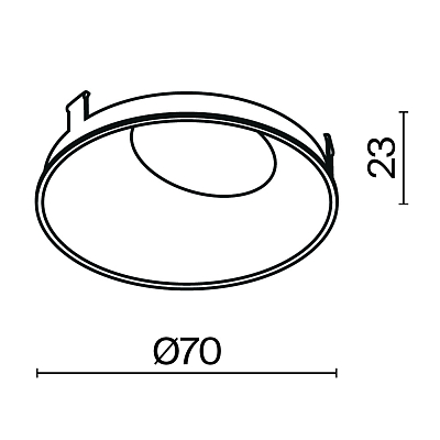 Комплектующие для светильника Technical Ring057-10-MG 400_400_851492