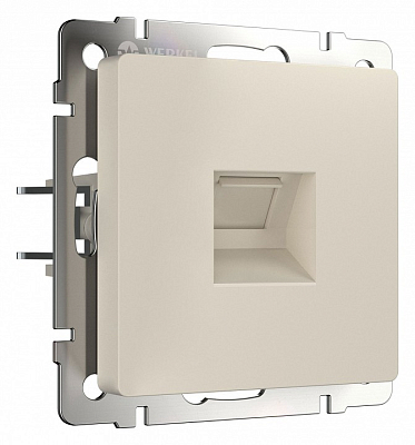 Розетка Ethernet RJ-45 без рамки Werkel айвори матовый W1181062 400_400_1882176