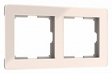 Рамка на 2 поста Werkel Acrylic (айвори) W0022743 250_100_Array