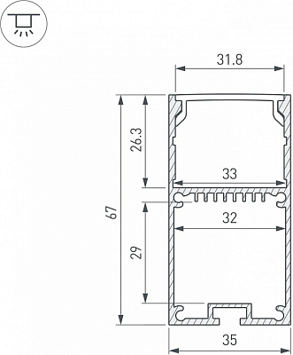 Профиль накладной Arlight SL-LINE 042902 400_400_1902080