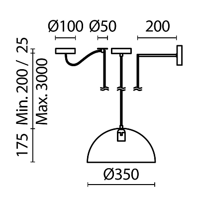 Подвесной светильник Maytoni MOD168PL-01B 400_400_801110