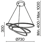 Подвесной светильник Maytoni MOD100PL-L88WK1 250_100_833920