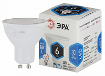 Лампа светодиодная Эра Стандарт GU10 6Вт 4000K LED MR16-6W-840-GU10 250_100_2473404